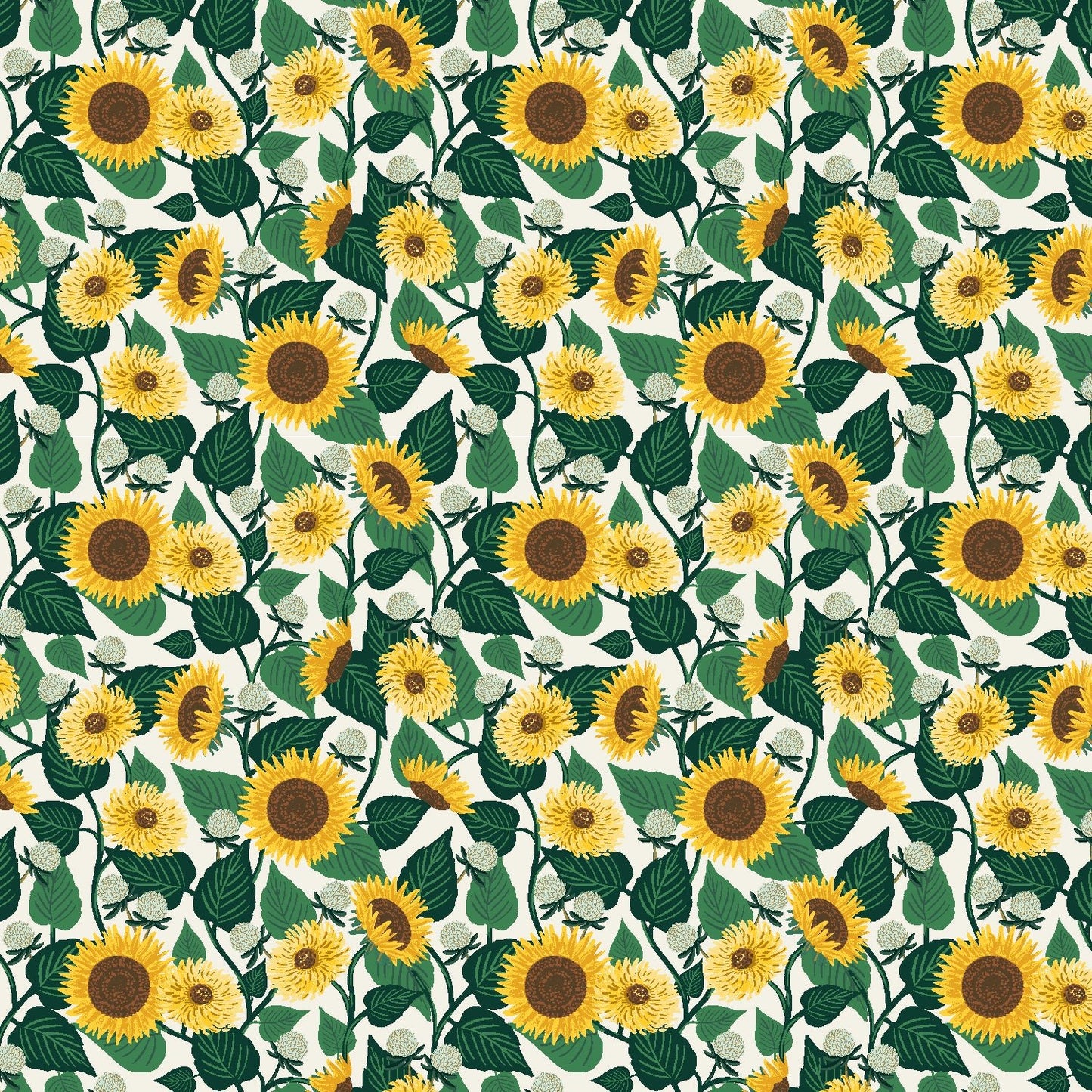 Sunflower Fields - Cream - Curio Rifle Paper Co. - homesewn