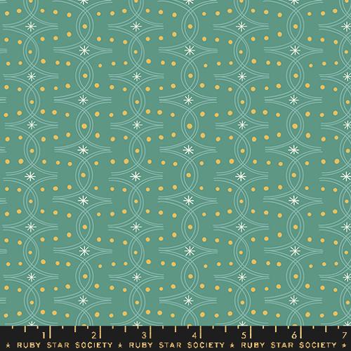 Swerves - Watercress - Endpaper - homesewn