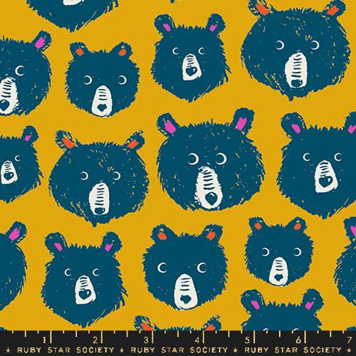 Teddy and the Bears - Goldenrod - homesewn