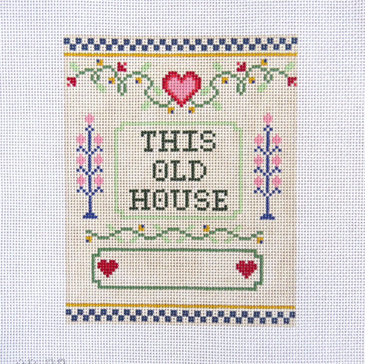 This Old House - 18 mesh - homesewn