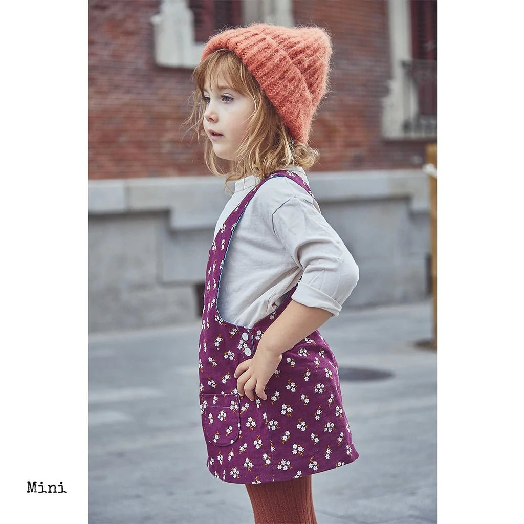 Toronto - Pinafore Dress - Kids 3 - 12Y - Ikatee Patterns - homesewn