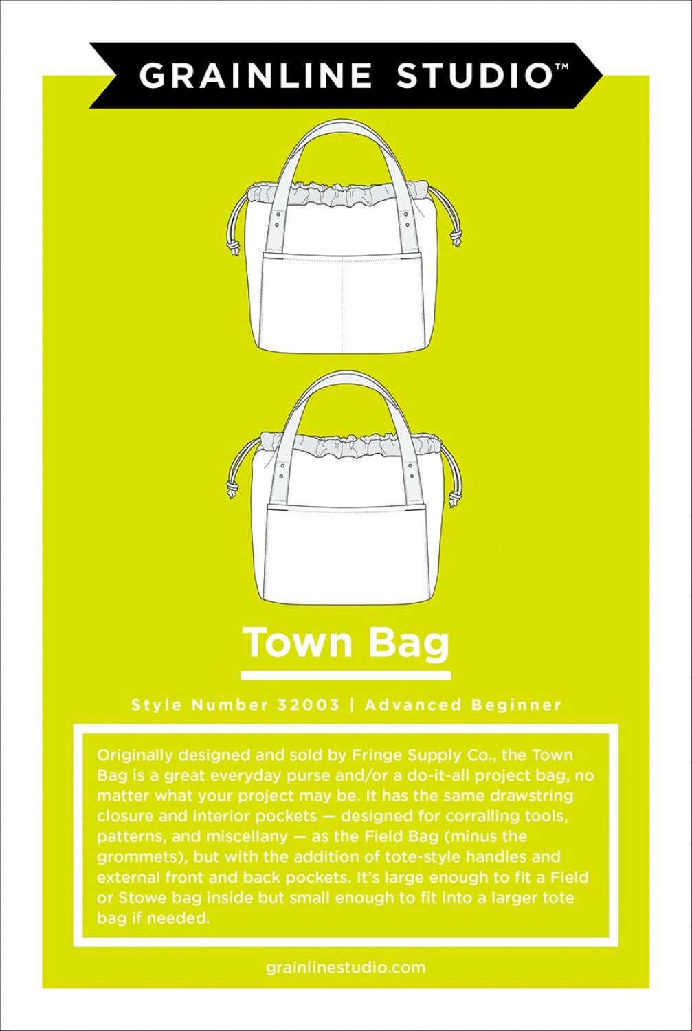 Town Bag Class - homesewn