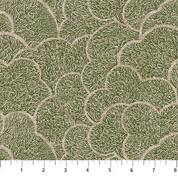 Trees - Green - Grove Cotton/Linen CANVAS - homesewn