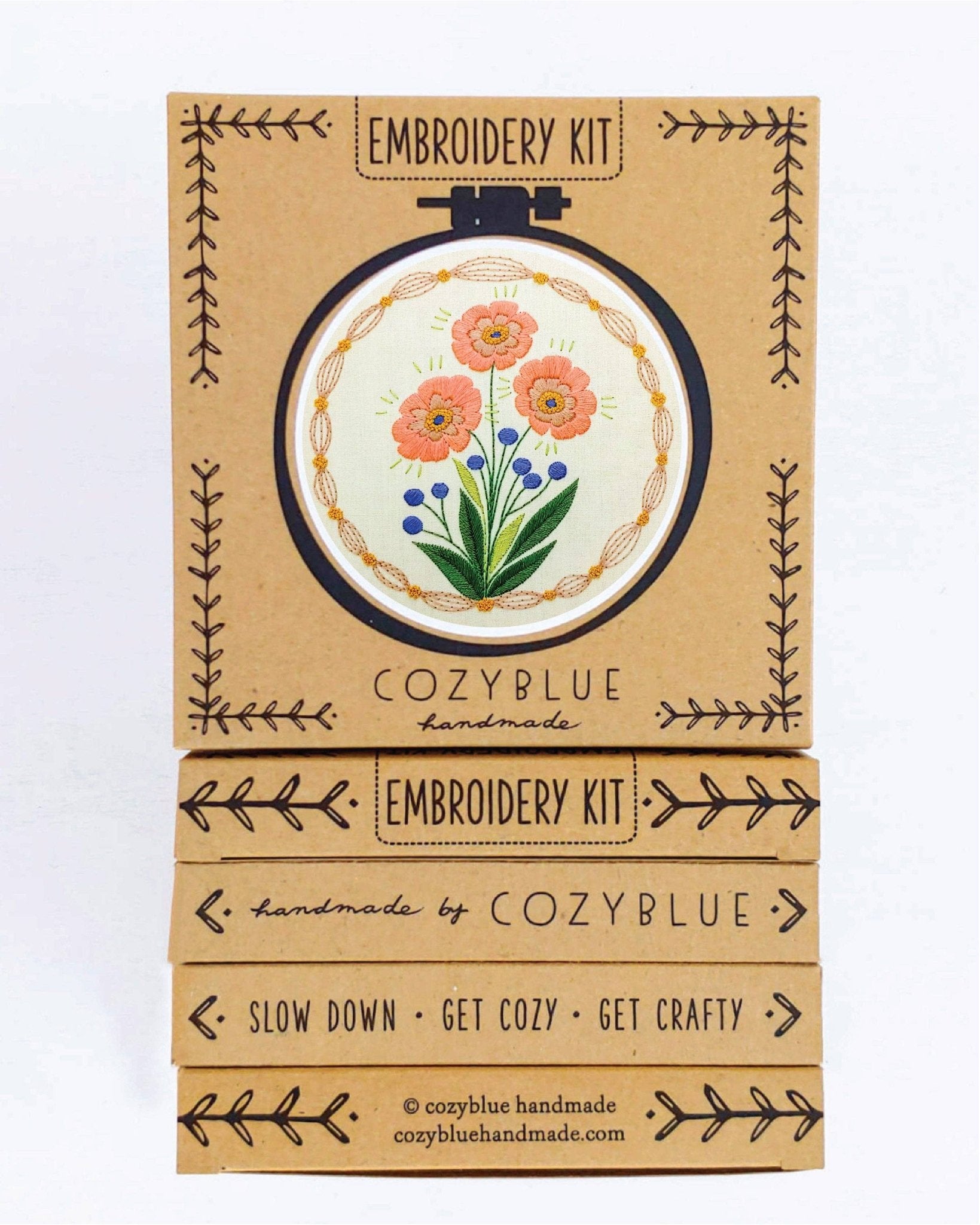 true bloom embroidery kit - homesewn