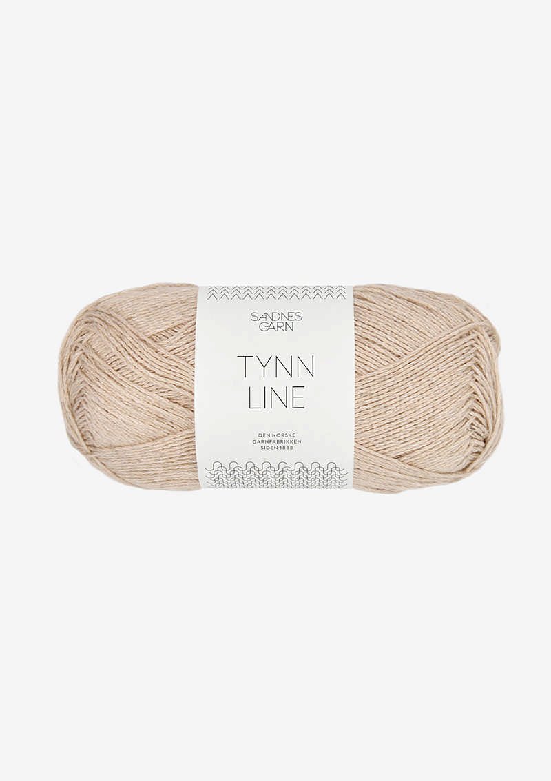 Tynn Line - Cotton/Linen/Viscose Fingering Weight Yarn - 50g - homesewn