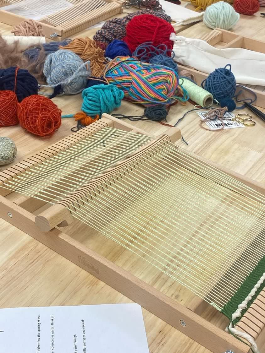 Weaving - Intro to Weaving Class - homesewn