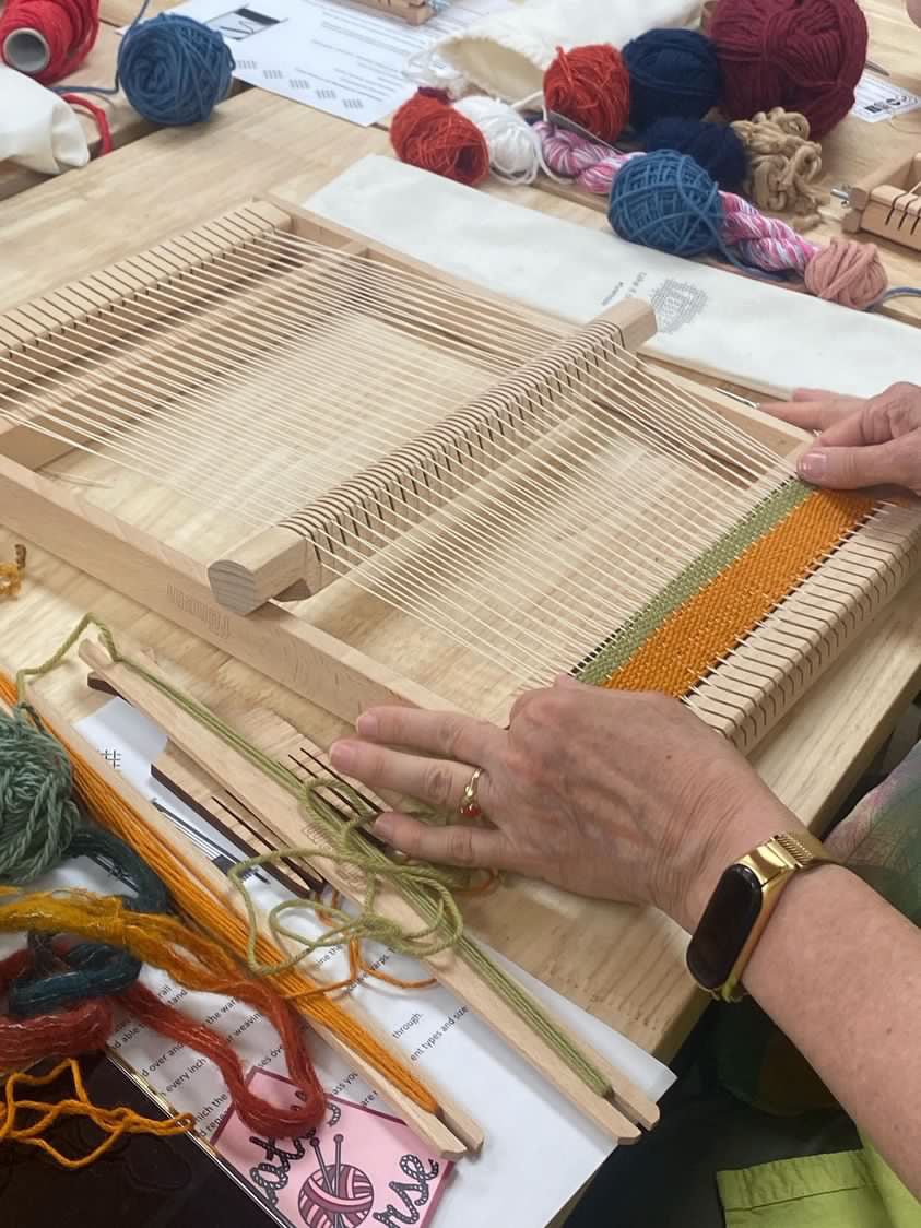 Weaving - Intro to Weaving Class - homesewn