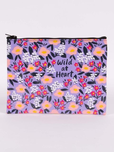 Wild at Heart Zipper Pouch - homesewn