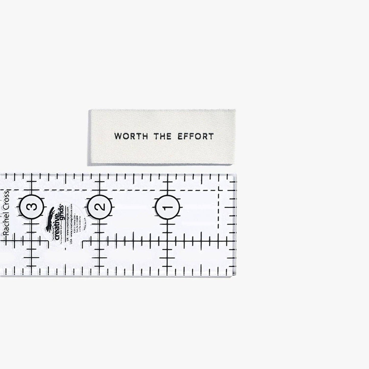 Worth The Effort Sewing Labels | Pack of 10 by KATM - homesewn