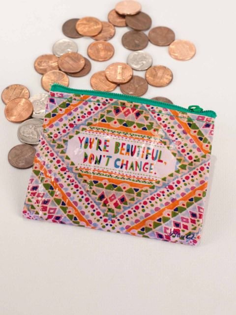 You're Beautiful Coin Purse - homesewn