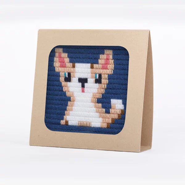 Kids Needlepoint Kit - Chihuahua - homesewn